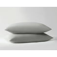 thumbnail image 2 of TRULY SOFT Green Solid Grey Standard Pillowcase Pair, Solid Color Themed, Oeko-TEX Certified Confidence, 2 of 7