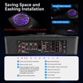 thumbnail image 4 of Subwoofer para debajo del asiento Feikeer 2025 10 1200 W 20 L con LED, 4 of 5