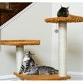 thumbnail image 6 of Armarkat Ultra Thick Faux Fur real wood Cat Scratching Furniture For Cats Play Chocolate A6402, 6 of 6