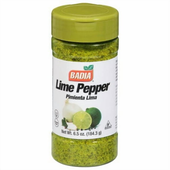 Badia Lime Pepper Seasoning 6.5 oz - Pack of 2