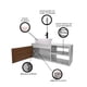 thumbnail image 5 of Gabinete Para Baño Con Lavamanos Y Monomando ODIN, 5 of 6