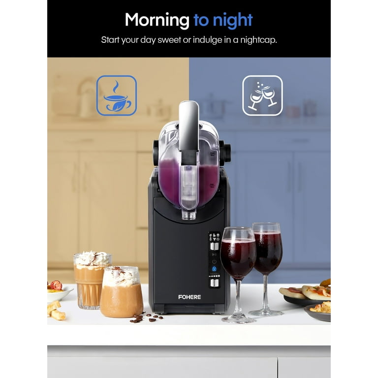 Professional Slushie Machine, 68oz, 5 Presets, Frozen