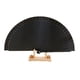 thumbnail image 5 of Abanico plegable de madera simple Abanico plegable clásico de color sólido para mujer Abanico plegable, 5 of 5
