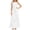 White, variant on FRSASU Girls A-Line Sleeveless Halter Dress Junior Bridesmaid Flower Girl Chiffon Maxi Dresses Wedding Party Pageant Gown White