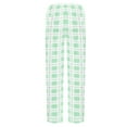 thumbnail image 6 of IYYVV Women's Pajama Pants Stretch Lounge Pants Drawstring Comfy Sleep Bottoms with Pockets 2024 Green 2XL, 6 of 7