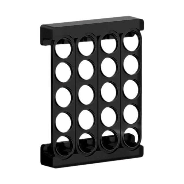GROWTH TANK Coffee Capsule Holder Container Shelf Display Rack for Pantry Tea Room Cafes black