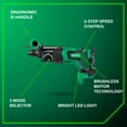 thumbnail image 4 of Metabo HPT 36V Brushless SDS Plus Rotary Hammer Tool Body DH3628DDQ4, 4 of 13