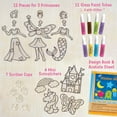thumbnail image 3 of Imagimake Window Art Suncatcher Kit for Kids Ages 6-12 | DIY Arts and Crafts for Girls | Princess & Unicorn Craft Gift for Girls Age 6-8 | Art Supply & Toy for Kids, 3 of 9