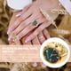 thumbnail image 5 of Reloj de dedo mini con números romanos, anillo moderno, joyería para mujer y hombre., 5 of 8