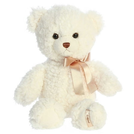 Aurora - Large White Bear - 14" Ashford Bear - Snuggly Stuffed Animal