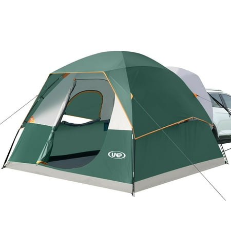 UNP SUV Dome Tent for Camping Outdoor 6 Person Car Camping Tent Easy Set Up SUV Tailgate Tent with Rainfly 10 x 10 Vehicle Camping Tent