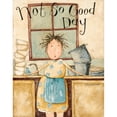 thumbnail image 3 of DiPaolo, Dan 12x14 Black Modern Framed Museum Art Print Titled - Not So Good Day, 3 of 5
