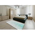 thumbnail image 5 of Ahgly Company Machine Washable Indoor Rectangle Transitional Dark Goldray Area Rugs, 5' x 7', 5 of 7
