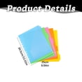 thumbnail image 3 of Colorful Index Dividers for Binders, PP 5 Tab File Separators with 11 Hole Punched, Pre Printed A4 Inserts for Document Classification, 3 of 5