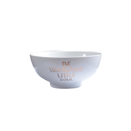 

Livesture Wanxing ins red pineapple beioufeng household ceramic bowl disc tray tableware milk mug ears White Meal Bowl