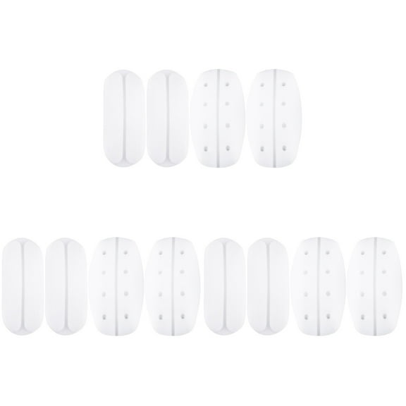 unbranded 12 pcs  Shoulder Girdle Pads Bra Strap Cushion Silicone Decompression Pads