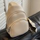 thumbnail image 1 of Bolso de pecho para mujer Mochila de moda Mochila suave Bolso bandolera (Beige), 1 of 8
