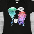 thumbnail image 4 of Inktastic Funny I'm Not Jelly Jellyfish in Blue and Pink Boys or Girls Baby Bodysuit, 4 of 5