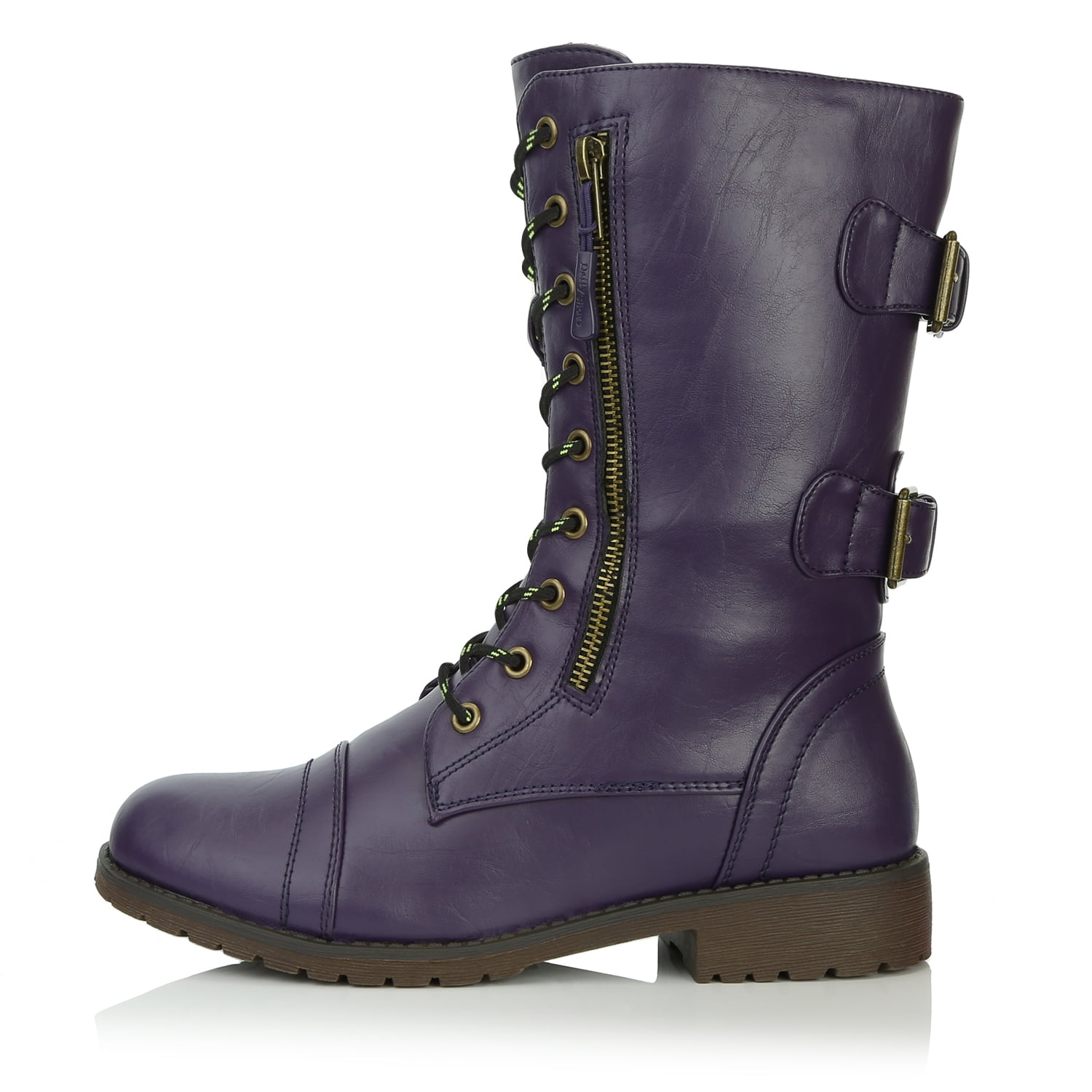 ladies purple ankle boots