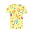 thumbnail image 4 of Gamivast Easter Graphic Tees for Women Watercolor Egg Print Short Sleeve Tops Crew Neck Summer Tops Pastel Holiday Shirts Casual Daily Outfits, 4 of 6