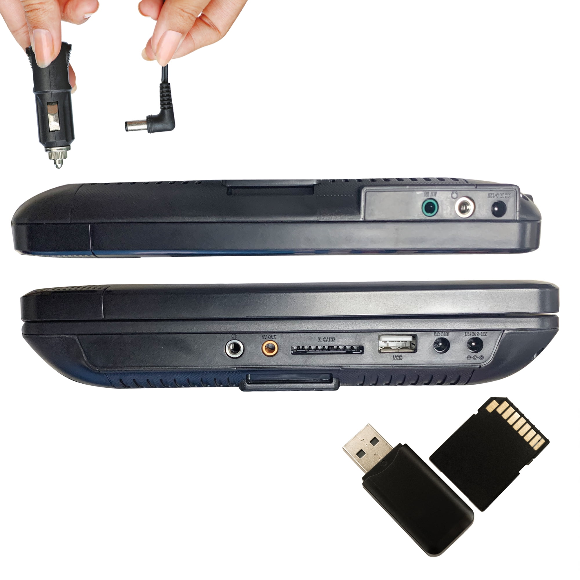 Laser 10-inch Portable DVD Player