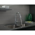 thumbnail image 4 of Delta 9113-AR-DST Essa Single Handle Pull-Down Kitchen Faucet in Arctic Stainless, 4 of 11