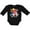 AB-Black, variant on Inktastic One-i-e-i-o 1st Birthday Boys or Girls Long Sleeve Baby Bodysuit
