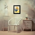 thumbnail image 4 of Wang, Melissa 12x14 Black Modern Framed Museum Art Print Titled - Desert Wind III, 4 of 5