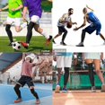 thumbnail image 4 of Leg Sleeves Compression Long Knee Sleeve Uv Preserve For Men Women Sport Basketball Football (black6 Pcs), 4 of 5