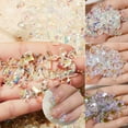 thumbnail image 2 of UDIYO 1 Box Nail Decoration Irregular Shape Shiny Visual Effect Vivid Color Sparkling Wide Application Decorative Resin Colorful DIY Nail Charms Decors Manicure Gadget Nail Supplie, 2 of 7