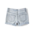 thumbnail image 4 of The Children's Place Girls Roll Cuff Crochet Shortie Jean Short, Sizes 4-16, 4 of 5