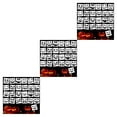 thumbnail image 3 of Youkk 25pcs/set Halloween Stencils For Drawing Pumpkin Faces Various Designs Reusable Apposite Size 3Set, 3 of 6