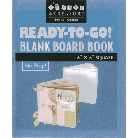Ready To Go Blank Board Book 6 x 6 Squar (Board Book)