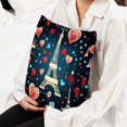 thumbnail image 6 of Eiffel Tower Luxurious Velvet Throw Covers Pillow Inserts - Set of 2 Throw Pillows with Unique Patterns - 16x16, 18x18, 20x20 Inches for Home Decor and Gifts, 6 of 6