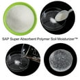 thumbnail image 2 of Soil Moist SAP Super Absorbent Polymer Water Storing Crystals Gel for Plants 15 Pounds, 2 of 12