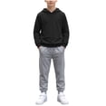thumbnail image 2 of Cethrio Boys Athletic Outfit Sets, Sports Casual 2 Piece Long Sleeve Boys' Activewear Black Size 10-12, 2 of 5