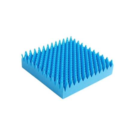Egg Foam Pad to Relieve Back Foam Seat Cushion Chair Accessories Pad for Office Recliner Wheelchair Home Car Sky Blue