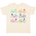 thumbnail image 3 of Inktastic Colorful Bicycles Boys or Girls Toddler T-Shirt, 3 of 5