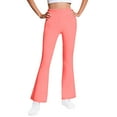thumbnail image 2 of CQONEPT Girls Cotton Leggings Casual Baggy Stretchy Jogger Pant Comfy Soft Active Cute Outdoor Pants Watermelon Red 5 Years, 2 of 7
