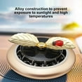 AQYK Car Aromatherapy Leaf Ladybug Shape Car High Temperature Resistant