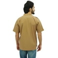 thumbnail image 4 of Atasi Men's Mandarin Collar Cotton Short Kurta Casual Ethnic Shirt-XX-Large, 4 of 9