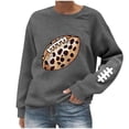 thumbnail image 3 of AnuYalue Women's Sweatshirt Casual Crew Neck Long Sleeve Pullover Shirts Solid Loose Soft Outdoor Basic Top for Fall, 3 of 5