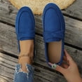 thumbnail image 2 of Taqqpue Women's Flats Shoes Women's Casual Versatile Solid Color Soft Soled Shoes Trendy Loafers Flat Shoes Loafer Shoes for Women, 2 of 10