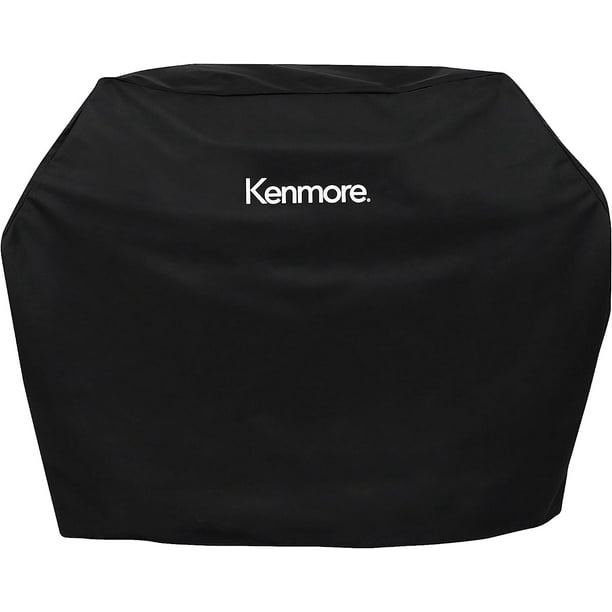 Kenmore Grill Cover, 56Inch for 4Burner Gas Grill, Black
