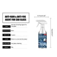 thumbnail image 2 of Agente de recubrimiento impermeable de vidrio de coche 60ml para espejo retrovisor de parabrisas, 2 of 9