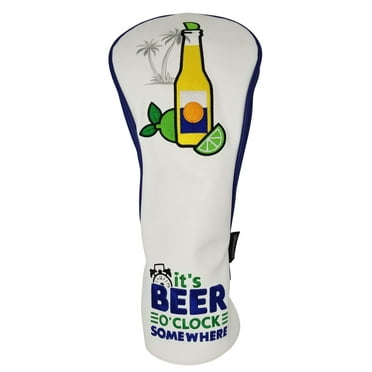 Beer O'Clock Somewhere Embroidered Driver Headcover by ReadyGOLF