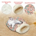 thumbnail image 5 of Pet Nest for Cats and Dogs - Winter Sleeping Bag for Indoor Cats & Dogs,Warm Semienclosed Soft Plush Large Cat Sack Bed,360°Snuggle Sack Pet Bed(16.9"×20.5",#E), 5 of 5