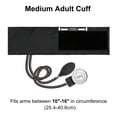 thumbnail image 4 of LotFancy Aneroid Sphygmomanometer, Manual Blood Pressure Monitor with Universal Cuff 10" to 16", 4 of 9