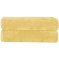thumbnail image 3 of Beach Towels Terry Velour 30x60 2-Pack (Sunshine Yellow PMS-137C) 11.0 Lbs per Doz 100% Cotton, 3 of 3