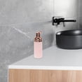 thumbnail image 3 of OULII 3pcs Plastic Bottles for Shampoo Rose Gold for Home and Party Use, 3 of 4
